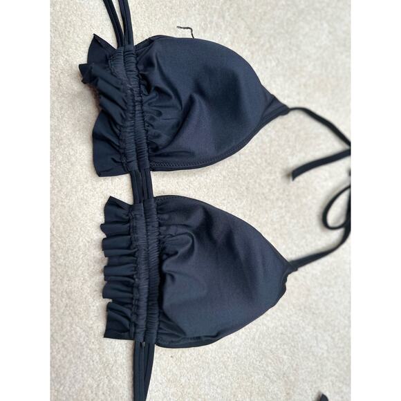 Target: Black Ruffle Bikini Top - Picture 7 of 7